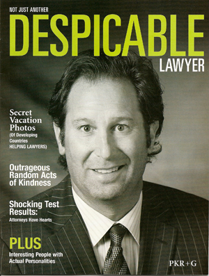 Despicable Lawyer, law firm marketing