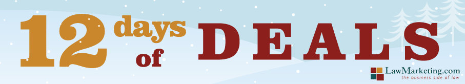 LawMarketing.com kicks off its very first '12 Days of Deals' 