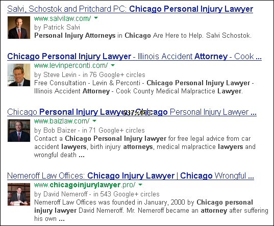 Google authorship, law firm marketing, legal marketing