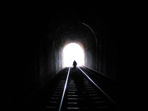 The light at the end of the tunnel