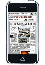 newspaper magazine iphone android cell phone online legal marketing law firm marketing